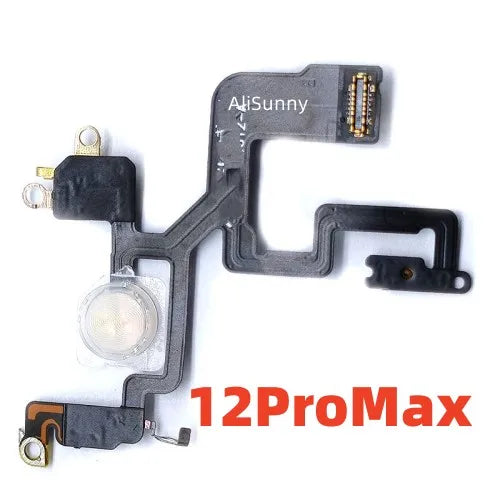 1pcs LED Flash Light Sensor Flex Cable For iPhone 12 14 Plus 13 Pro Max 11 Proximity Distance Ambient Parts
