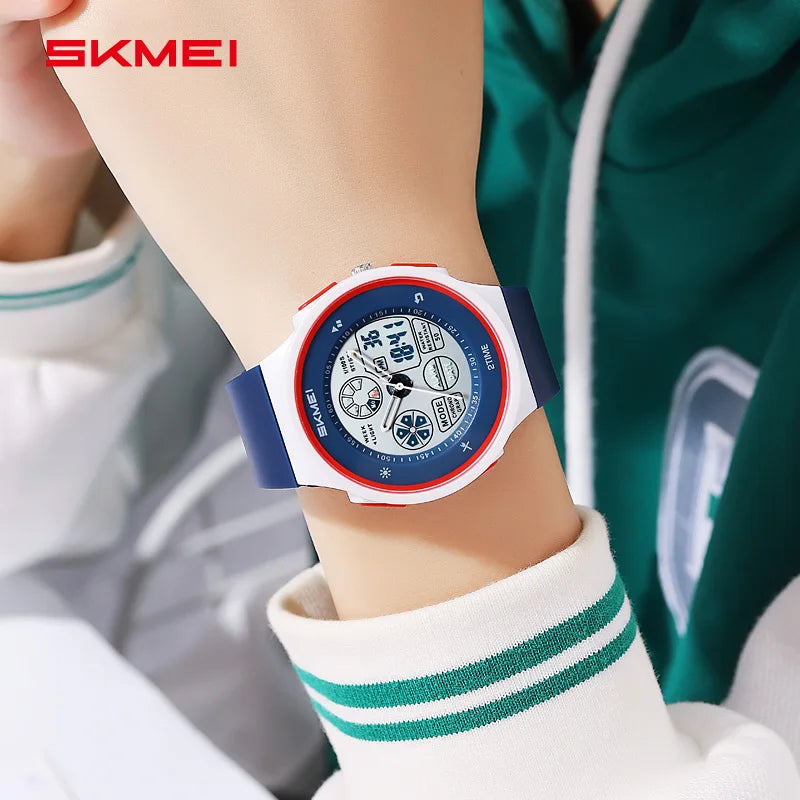 SKMEI 2346 New Arrival Colorful Fashion Unisex Men Women Time Big Digital Display PC Classic Sport Watch Chronograph Wristwatch
