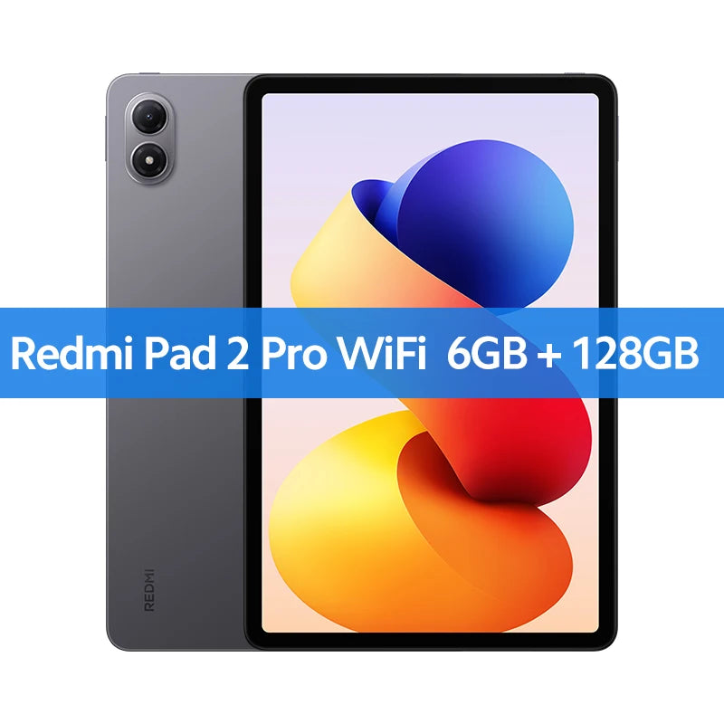 Global Version Xiaomi Redmi Pad 2 Pro 12000mAh 33W fast charging 12.1" 2.5K crystal-clear display Snapdragon 7s Gen 4
