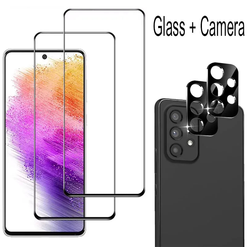 for Samsung a54 A17 A16 A15 A36 A56 A55 A37 A57 glass Samsung Galaxy A52 A34 A53 5G glass protector Galaxy A53 screen protector