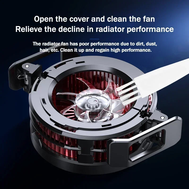 MEMO CX08 Pro Mobile Phone ICE Semiconductor Magnetic Frozen PUBG Game Cooler for IOS Universal Phone Cooling Radiator