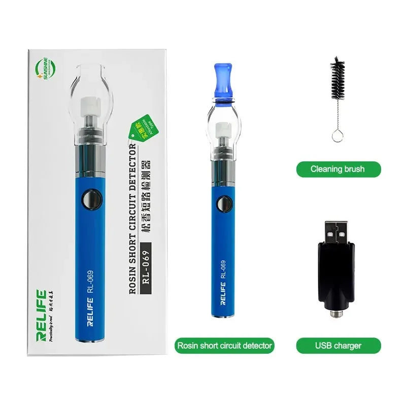 Relife RL-069 Rosin Atomizer Pen PCB Board Short Circuit Detector Clean-Free Welding Chargeable CellPhone Screen Repair Tool