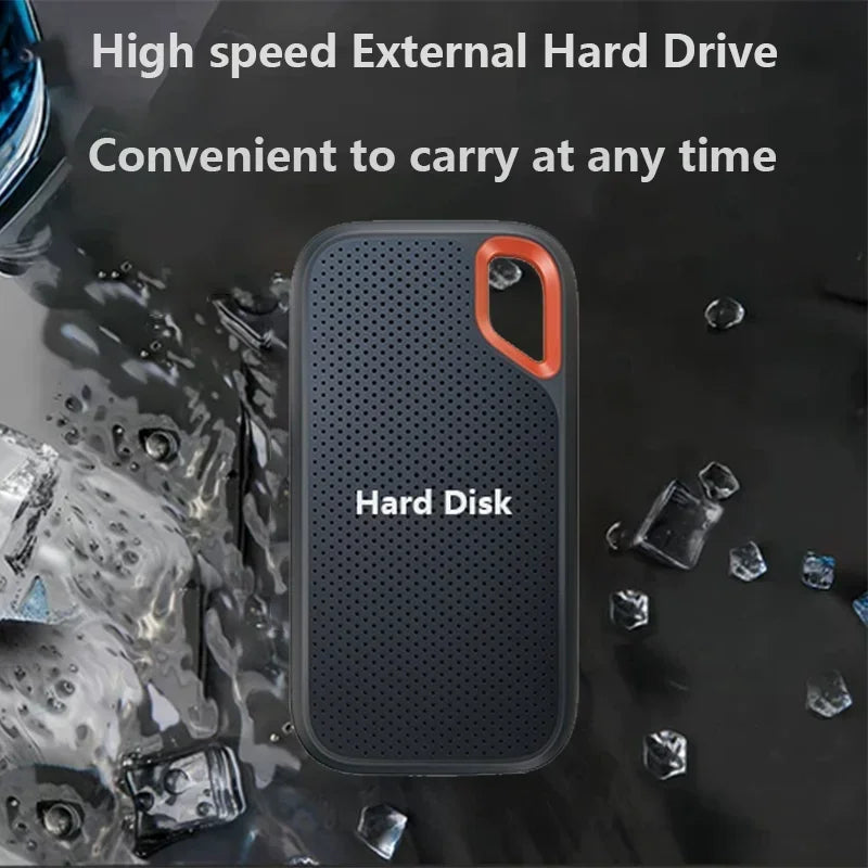 New 2026 High Speed External Hard Drive 128TB 2TB 4TB External Hard Drive Large Capacity SSD For Desktop Laptop File Storage