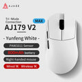 AJAZZ AJ179 PRO PAW3395 Lightweight Wired Wireless Mouse with Magnetic Charging Base Ergonomic Macro Gaming Mouse for PC Laptop