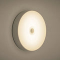 USB Rechargeable LED Night Light Motion Sensor Magnetic Wireless Lamp, Warm White No Flicker for Closet Bed Cabinet