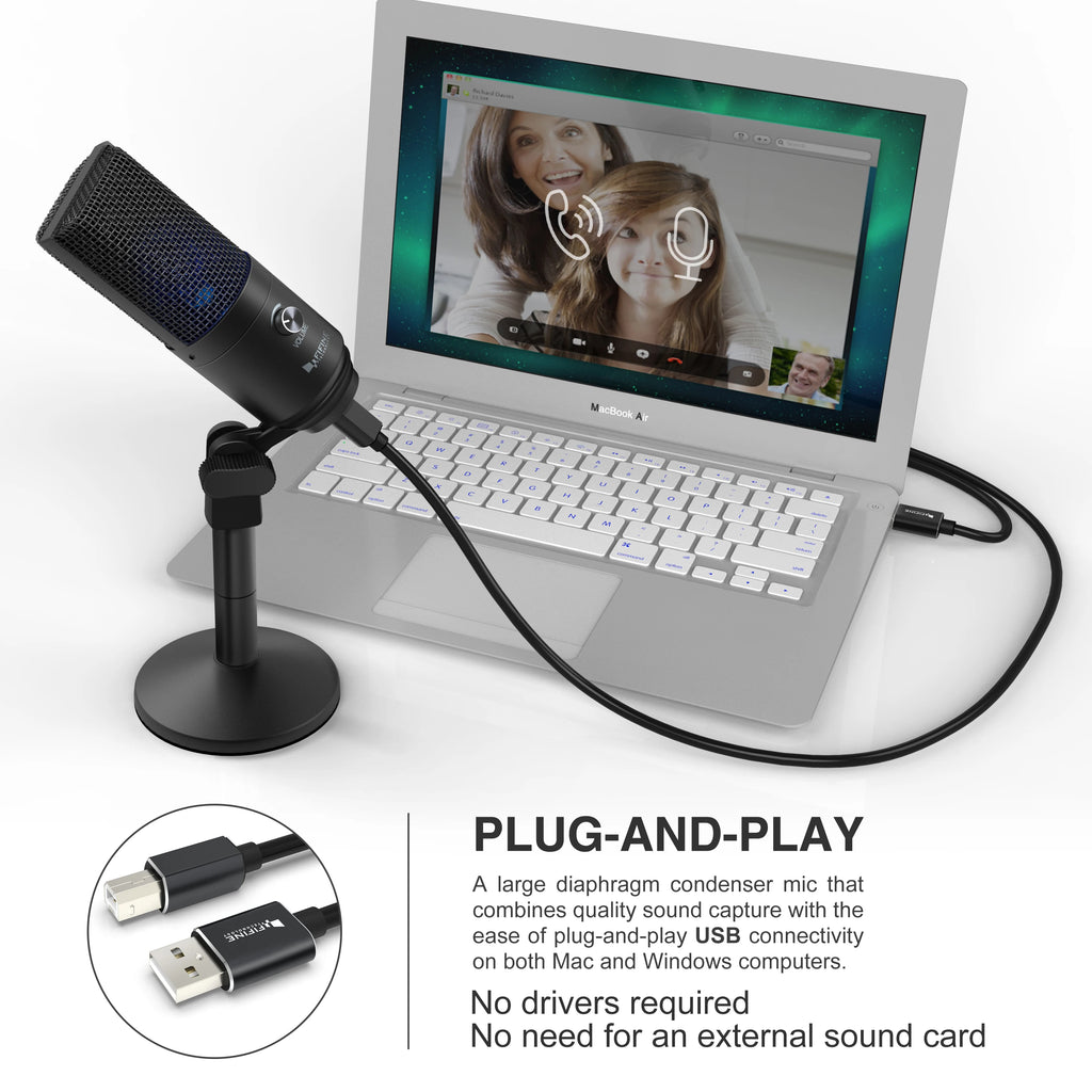 FIFINE K670B USB Microphone with Gain Control for Multipurpose Recording & Podcast, Flash Sale with Limited Stock, Fast Shipping