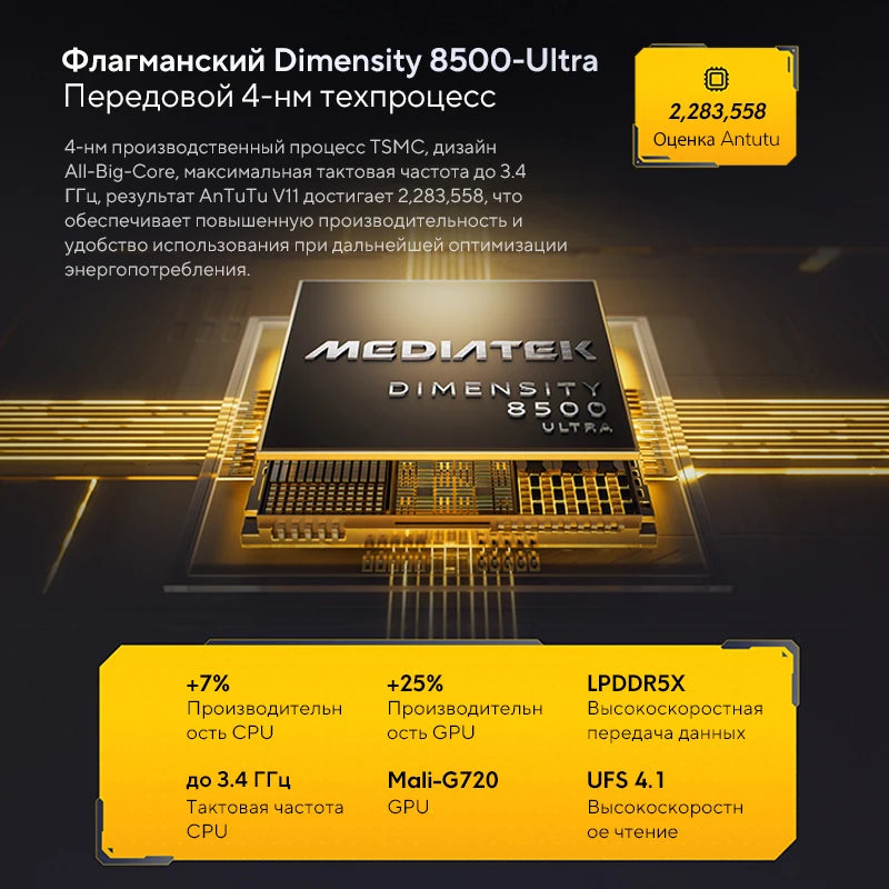 POCO X8 Pro Global Version 【World Premiere】Smartphone Dimensity 8500-Ultra 50MP 6.59" 1.5K 120Hz AMOLED display 6500mAh battery