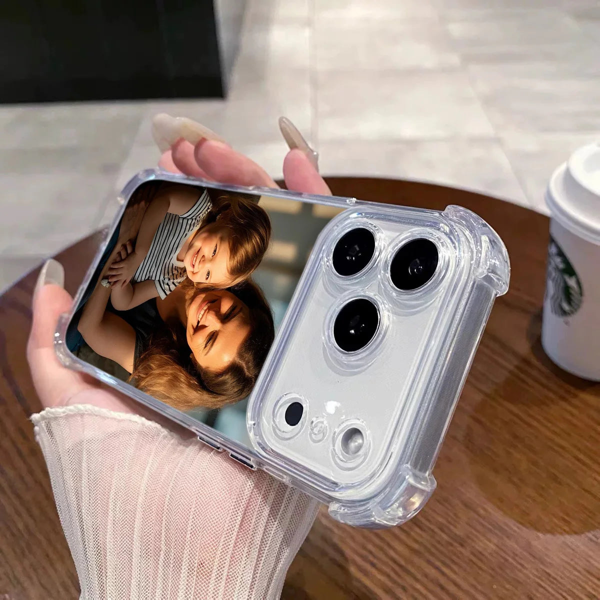 DIY Customised Photo Shockproof Case For iPhone 17 16 16e 15 14 13 12 11 Pro Max Mini SE 2020 2022 XS XR 6 7 8 Plus Air Cover
