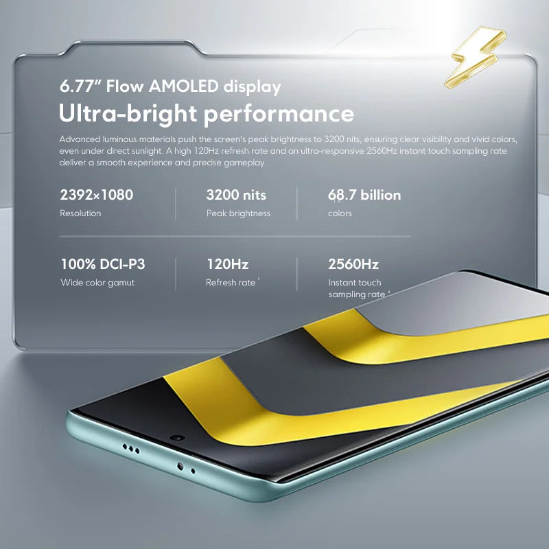 lobal Version POCO M8 5G Smartphone 256GB 512GB Snapdragon® 6 Gen 3 NFC 6.77" 120Hz Display 50MP Camera 5520mAh 45W Charging