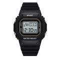 YIKAZE Sports Watch Boys Girls Student LED Electronic Watch Colorful Men Women Square Digital Watches Waterproof Rubber Clock