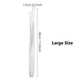 Long Stainless Steel Kitchen Tongs Non-Slip Heat Resistant BBQ Grill Tongs for Steak Seafood Buffet Salad Cooking Tools