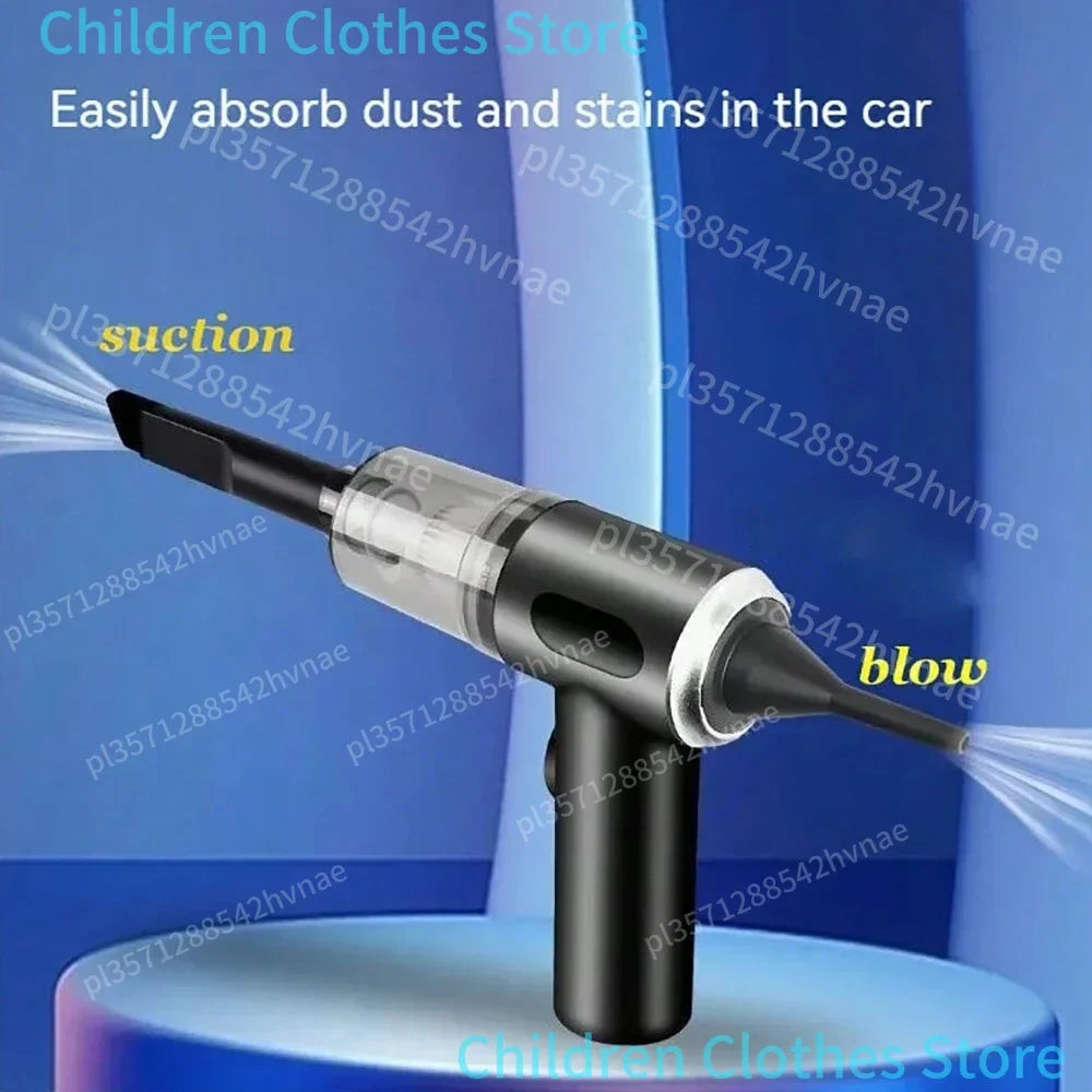 3 in 1 Integrated Suction and Blowing Vacuum Combination Vacuum Cleaner USB Charging Small Car Household Vacuum Cleaner