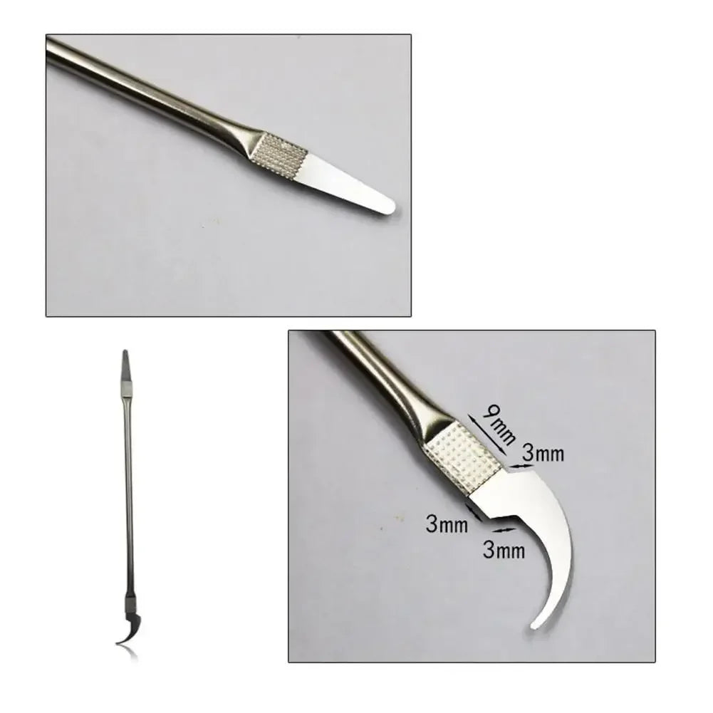 8-in-1 Mobile Phone LCD Chip Glue Removal Crowbar CPU Chip Tool Repair Removal Kit Multi-shape Disassembly Repair Tool for Phone