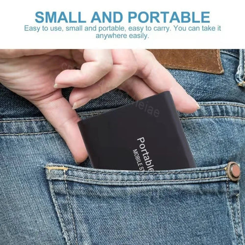 12TB External SSD Portable USB C Solid State Drive Ultra Thin Powerful Performance Game File Storage