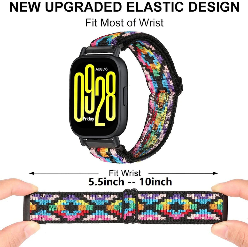 Nylon Strap For Redmi watch 5 active/5 lite smartwatch belt Adjustable Elastic Bracelet correa Xiaomi Redmi watch 5 active band
