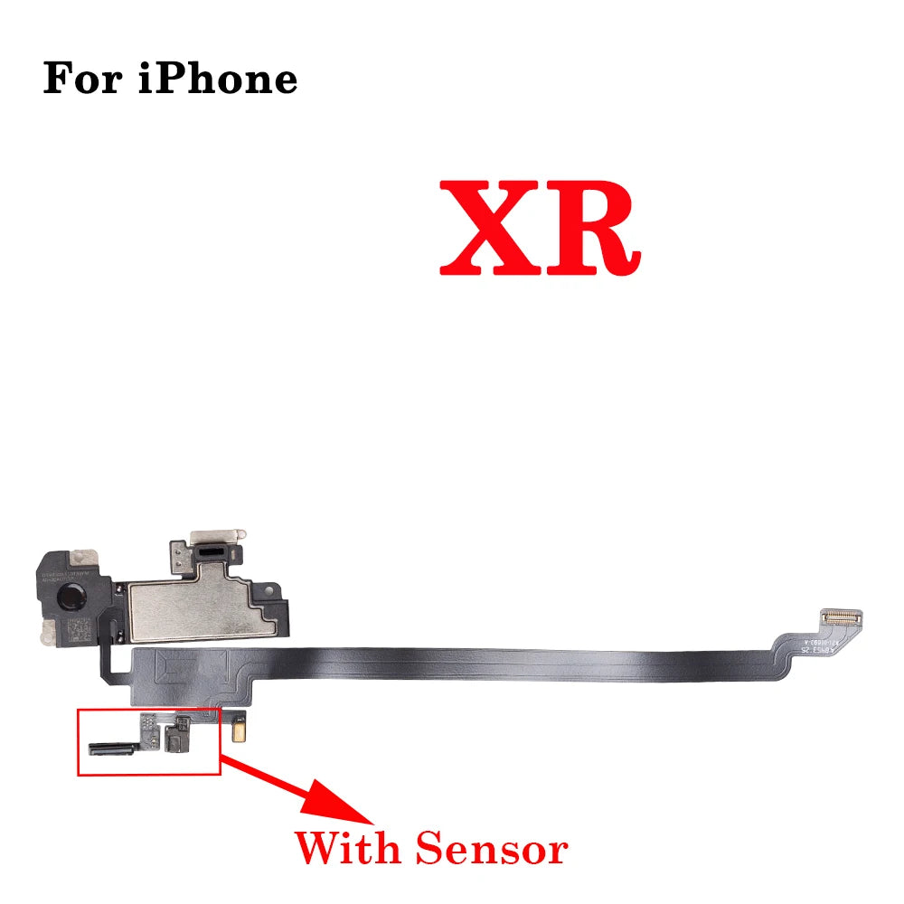 1Pcs Earpiece With Proximity Light Sensor Flex Cable For iPhone X XR XS MAX 11 12 Pro max Mini Ear Speaker Replacement Parts
