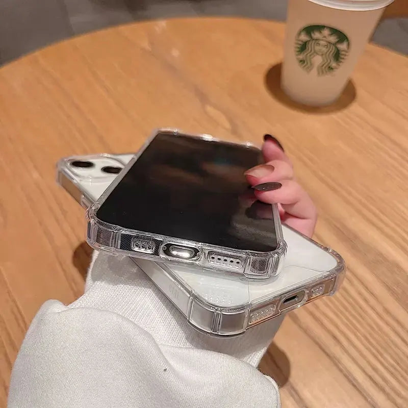 For iPhone 17 ProMax Transparent For Magsafe Magnetic Case for iPhone 17 16 15 14 13 12 11 X XR XS Max Pro Plus Shockproof Cover