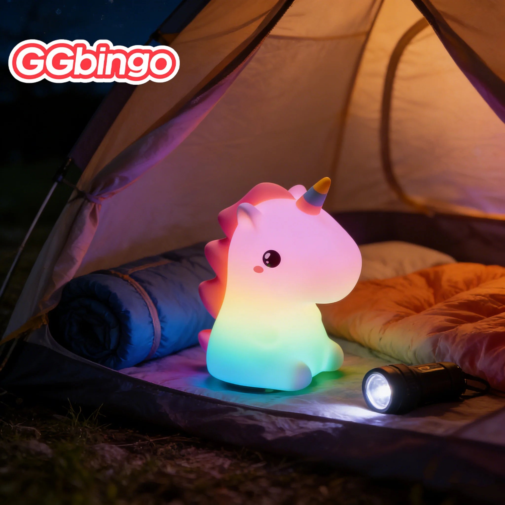 Capybara Night Light - Silicone USB Cute Baby Nightlight,Nursery Decor for Home Bedroom Birthday Dorm Easter Bathroom Christmas