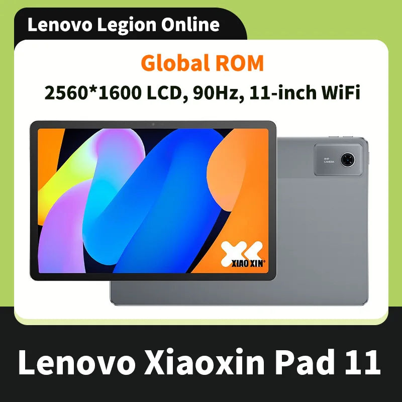 Multi-language compatible Global Rom New Lenovo Xiaoxin Pad 11 2025 MTK Dimensity 6300 11" 2.5K Screen 7040mAh Android Tablet
