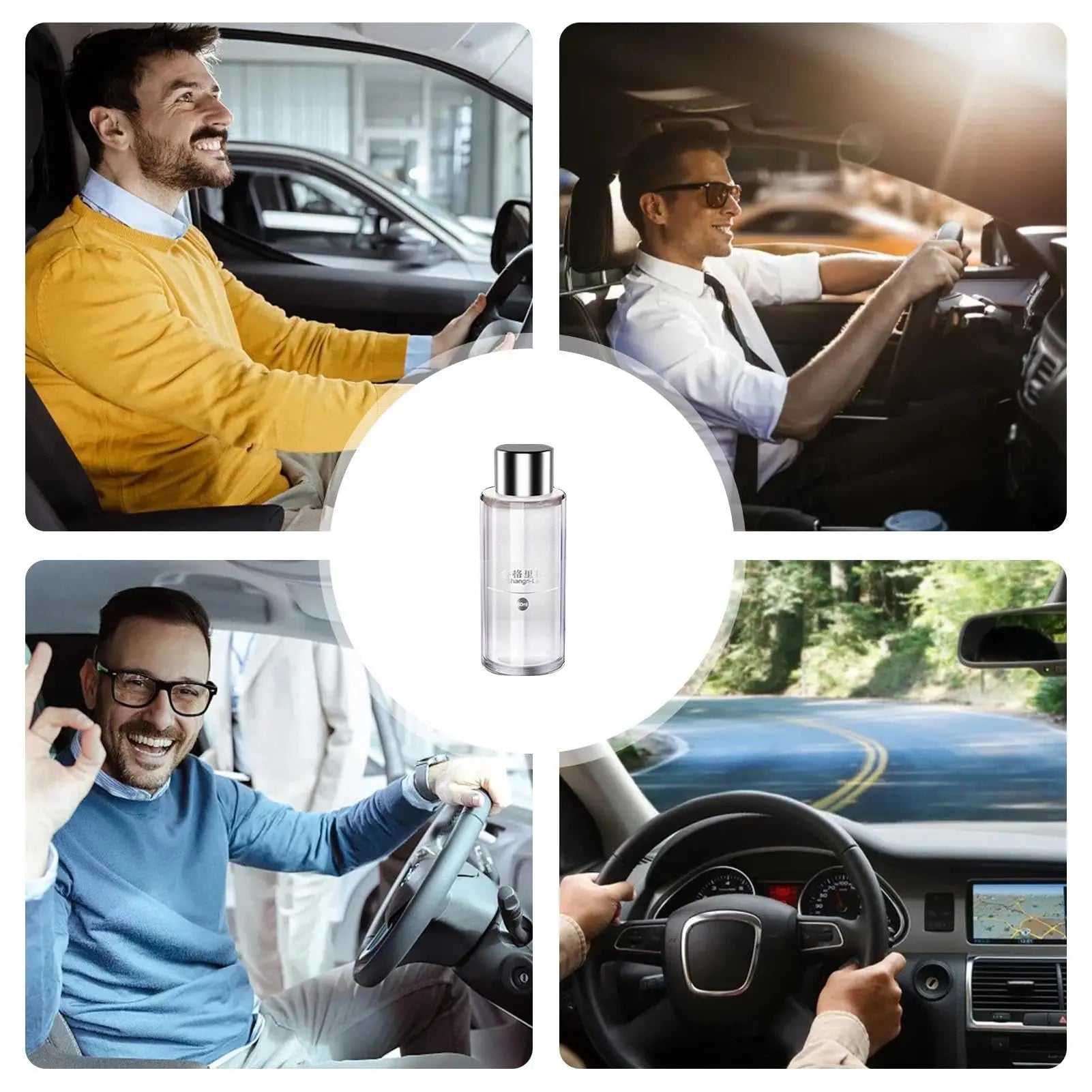 50ML Air Freshener Refilled Fragrance for Car Diffuser Aroma Oil Specified Ocean Cologne Shangri-La Scent Flavoring Car Auto