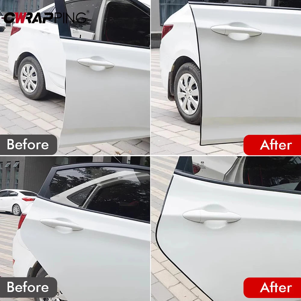 5m Car Door Edge Guards Clear Rubber Seal Protector U Shape Edge Trim Transparent Auto Door Edge Protection for Car Accessories
