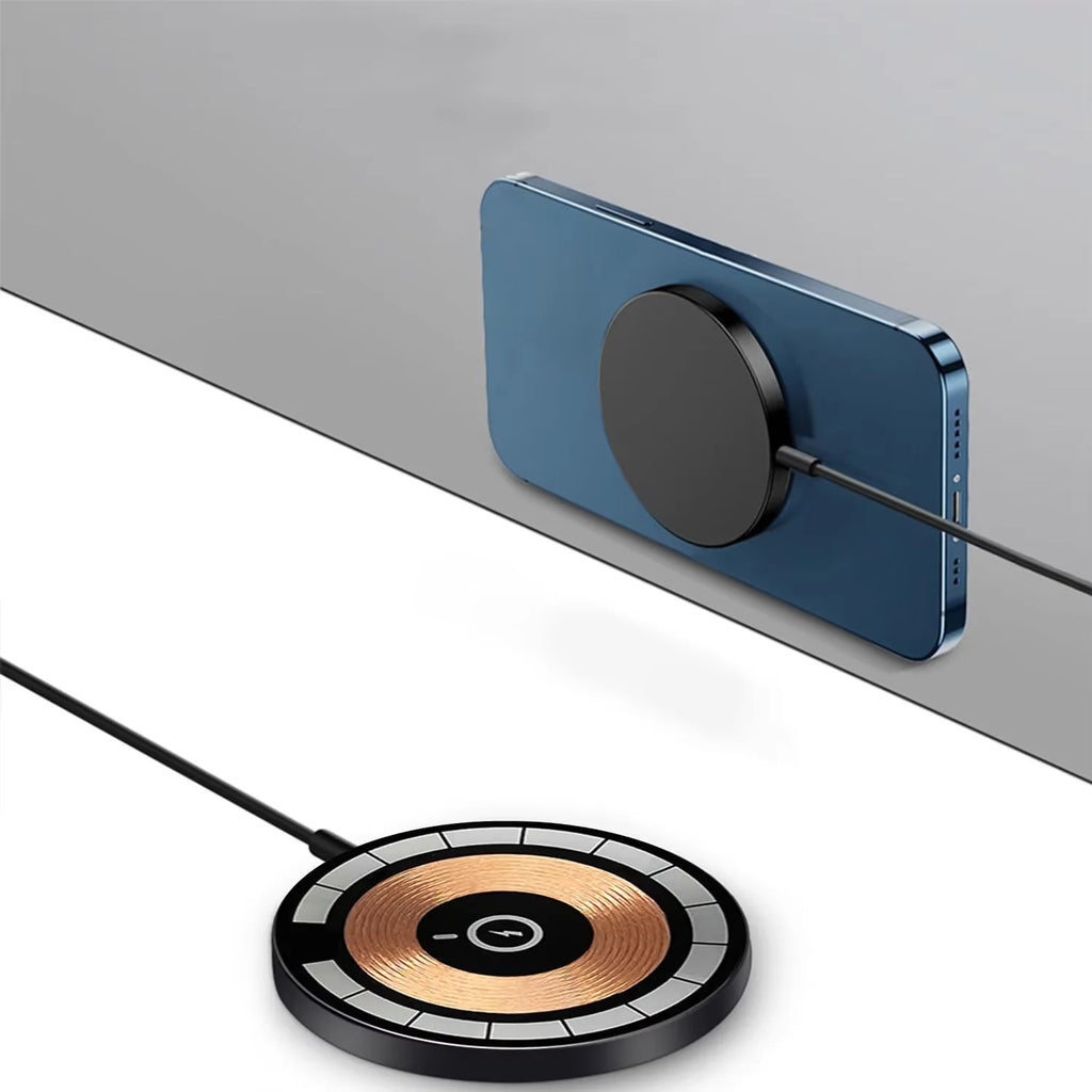Magnetic Phone Wireless Charger Pad For Magsafe iPhone 16/16Pro Max 15 14 13 12 Samsung AiPods Pro 3 Fast Charging Station