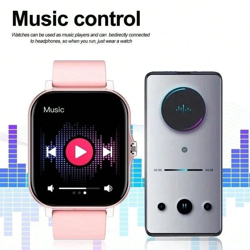 Sports Smartwatch 2026 Color Screen Bluetooth Call Monitoring Men Smart Watch Connect Phone Women Fitness Calories Alarm Clock