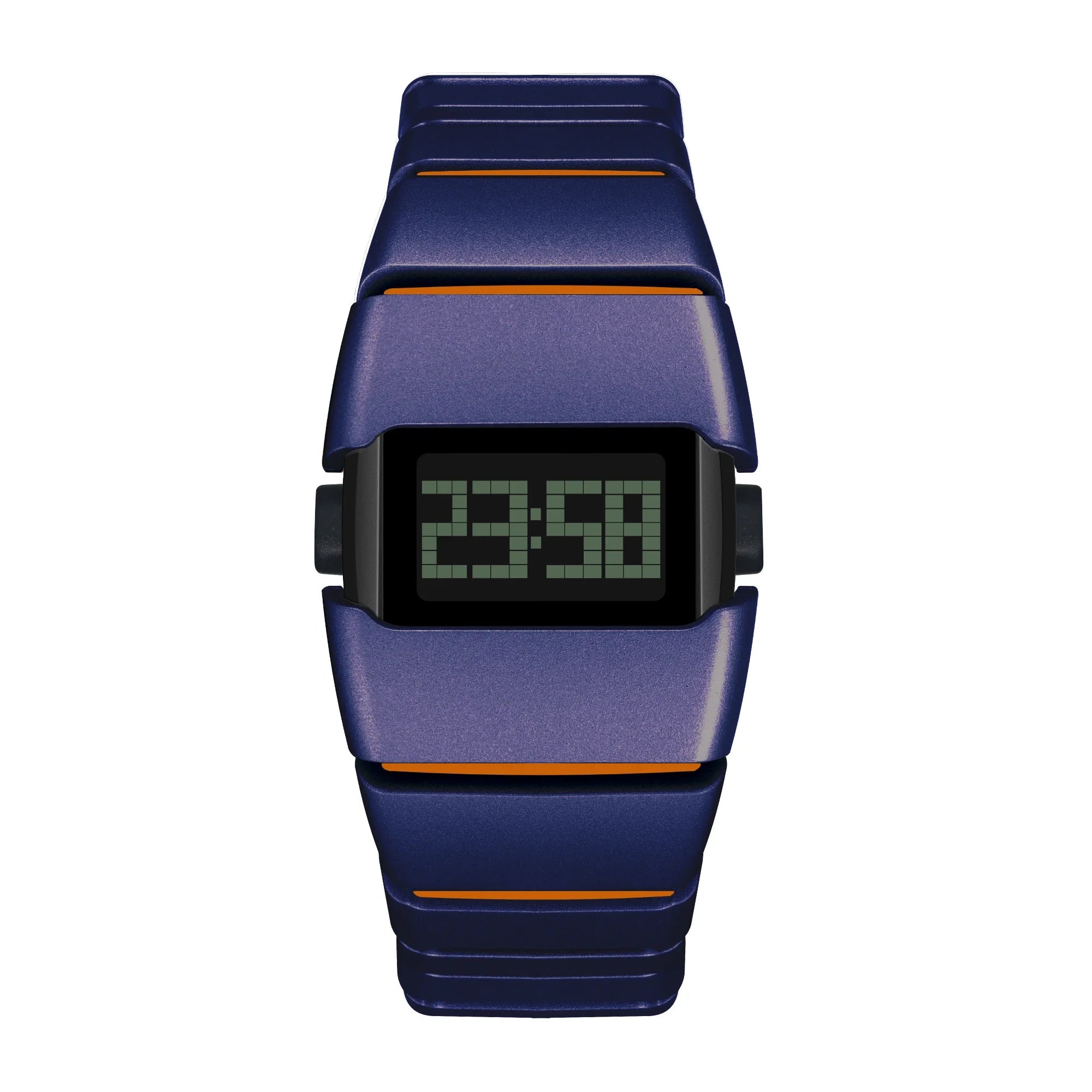 SHIYUNME Fashion Men's LED Electronic Watch Plastic Material Creative Design Unique Watch Man Casual Sports Waterproof Watch