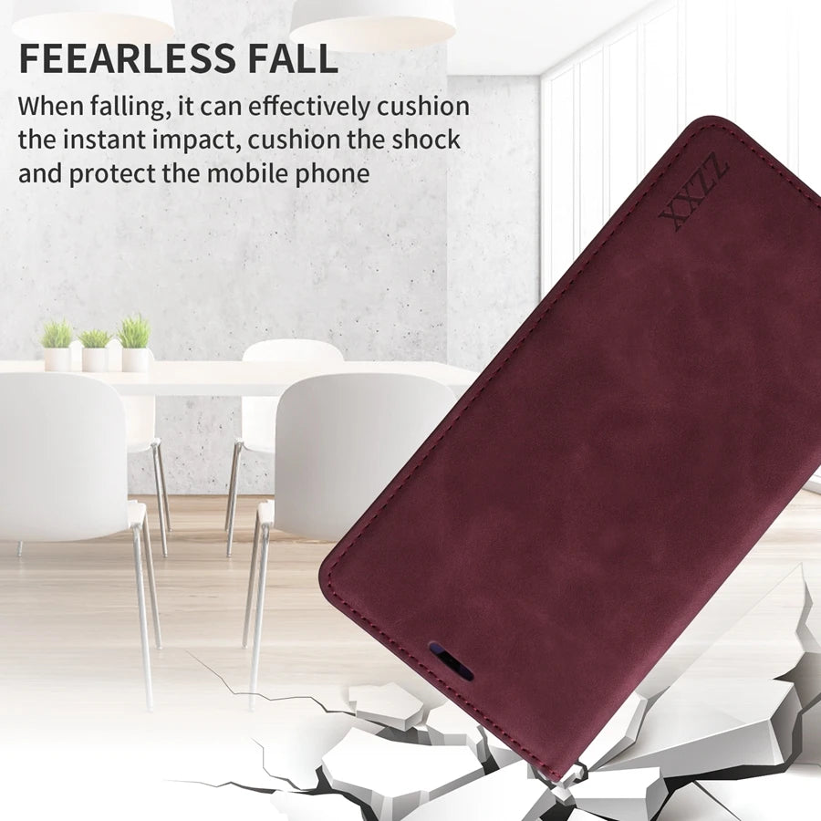 Flip Wallet Leather Case For Xiaomi Redmi 10 10C 9 9A 9C 9T Note 11 11S 11 Pro 10 10S 9 8T 7 Pro Mi Poco F3 X3 NFC M4 Pro 11T