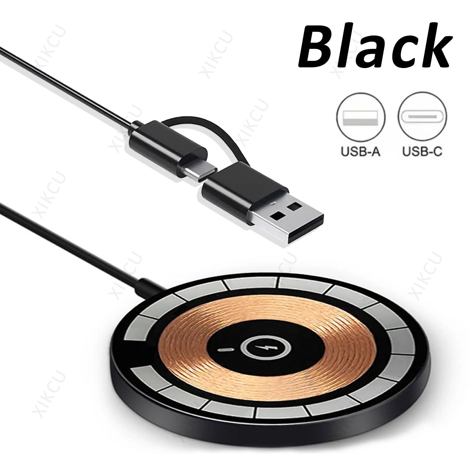 15W Magnetic Phone Wireless Charger Pad For Magsafe iPhone 16/16Pro Max 15 14 13 12 Samsung AiPods Pro 3 Fast Charging Station