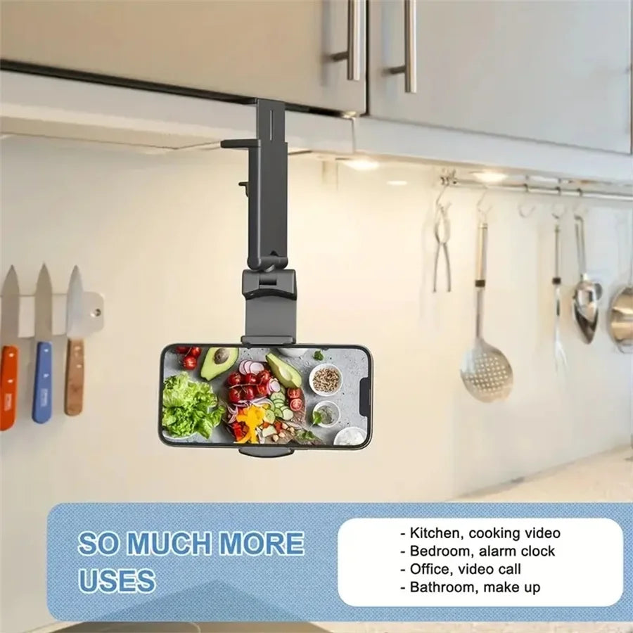 Foldable Adjustable Airplane Phone Holder Stand  Portable Travel Desk for Flight  Train and Car Seats  Rotatable Selfie Capable