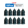 Vacuum Car Tyre Repair Rubber Nail Set Tire Screws Tubeless Repair Tools Kit for Motorcycle Truck