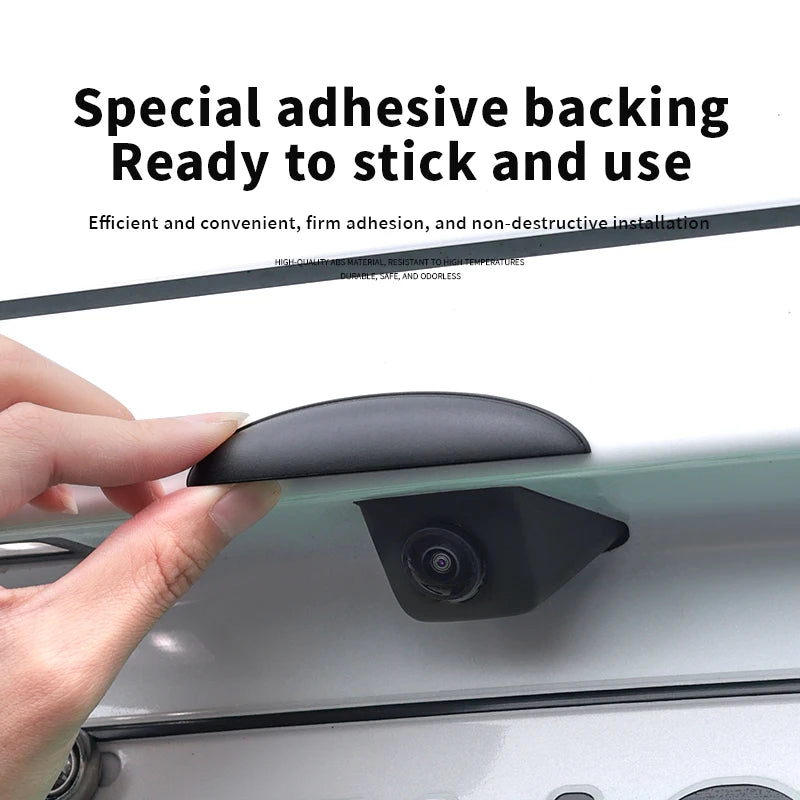 Car Reversing Rear Camera Rain Cover ABS Rain-Proof Car Reverse Camera Rain Shade Cover Waterproof Shield Car Exterior Accessory