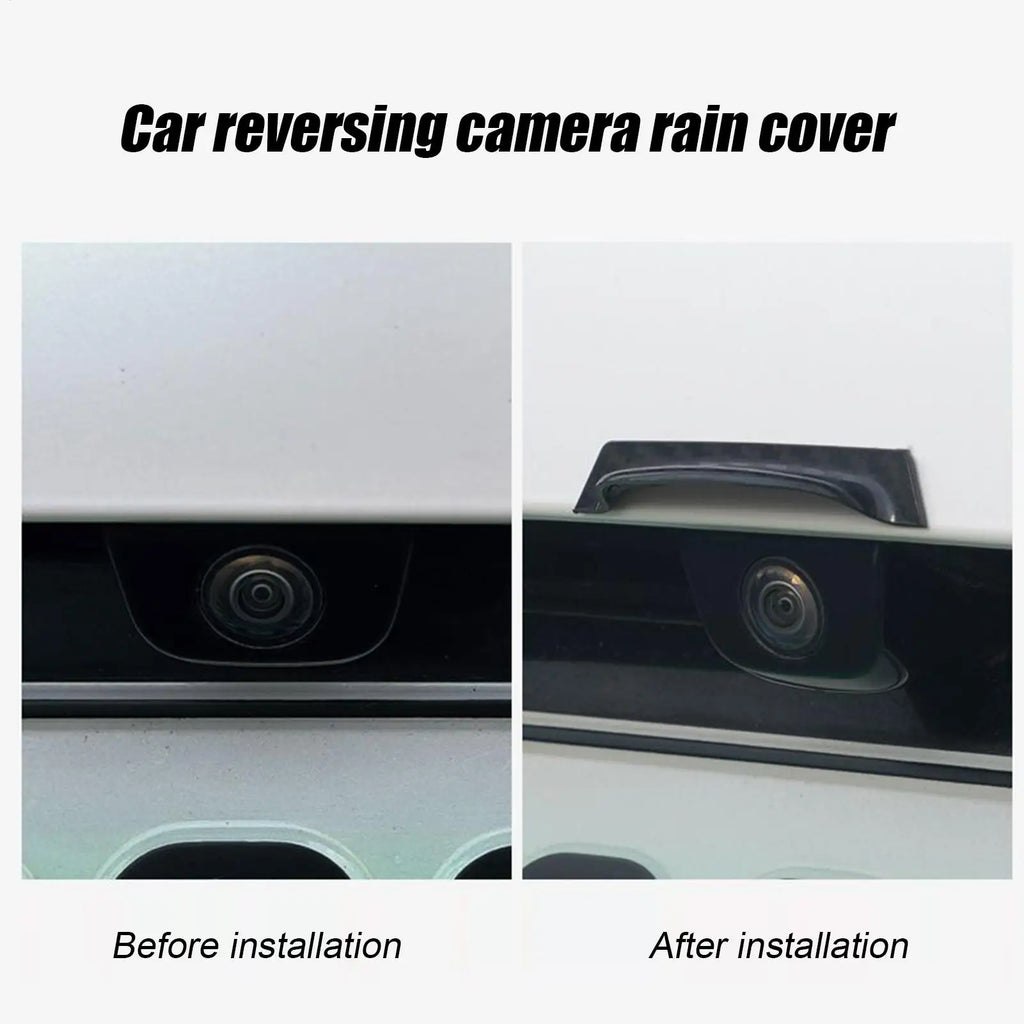 Car Rear Camera Rain Cover 360 Degree View Car Rear View Camera Protection Trim Rainproof Dust Shield for Auto Safety Bike