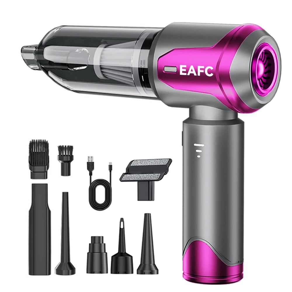 Car Vacuum Cleaner High Power Portable Handheld Wireless Brushless Motor Cleaning Machine Powerful Air Duster for Home Appliance